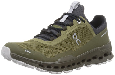 On Mens Cloudultra Mesh Olive Eclps Trainers 10.5 US