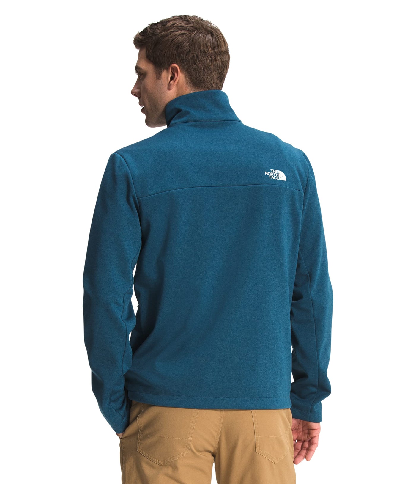 THE NORTH FACE Men's Apex Canyonwall Eco Jacket, Monterey Blue Heather, Large