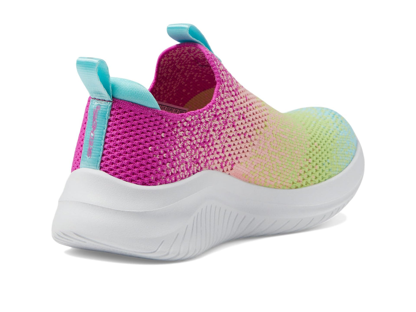 Skechers womens ULTRA FLEX 3.0 NEONTASTIC sneaker 12.5 Little Kid Aqua/Multi