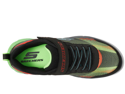 Skechers boys thermoflux 2.0 - Kodron 1 Wide Little Kid Black/Lime