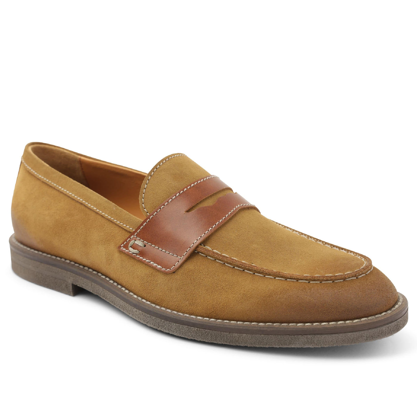 Bruno Magli Sanna Cognac Suede EU 43 (US Men's 10) D (M)