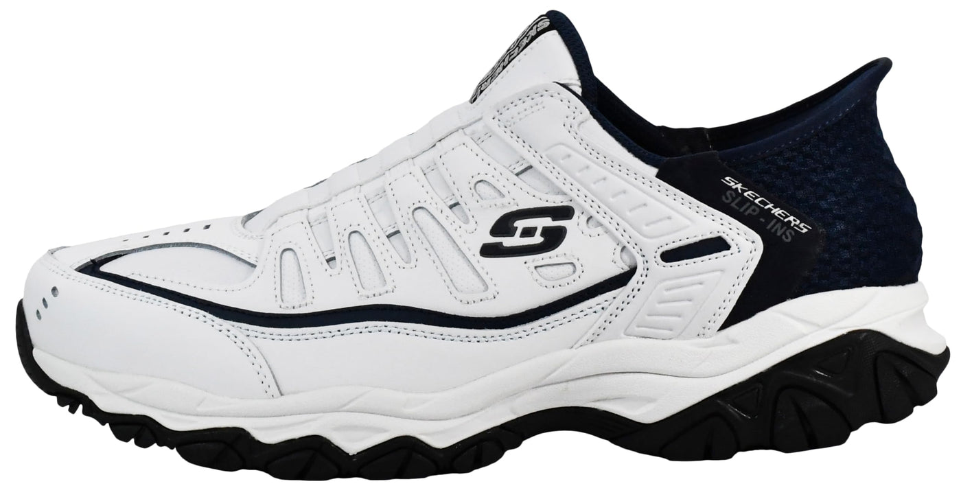 Skechers Men's Afterburn M fit Grill Captain 7.5 White/Navy