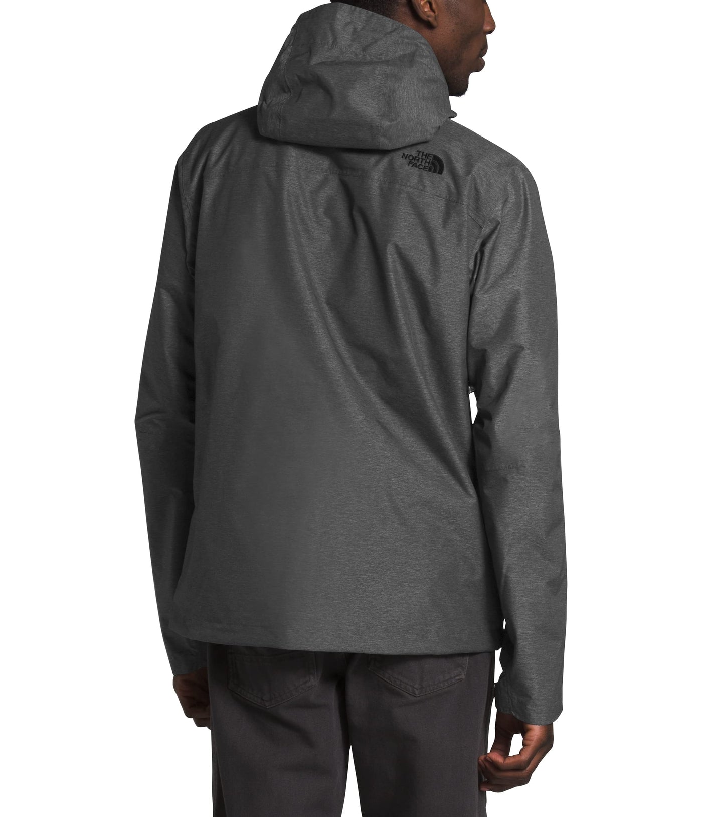 THE NORTH FACE Men’s Venture 2 Waterproof Hooded Rain Jacket (Standard and Big & Tall Size), TNF Dark Grey Heather/TNF Dark Grey Heather/TNF Black, X-Large