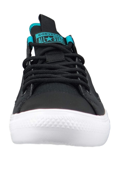 Converse Men's Chuck Taylor All Star Ultra Shoot for The Moon Sneaker 9 Black/White/Turbo Green