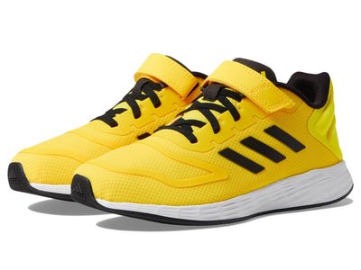 adidas Boy's Duramo 10 Elastic (Little Kid/Big Kid) Beam Yellow/White/Black 13.5 Little Kid M