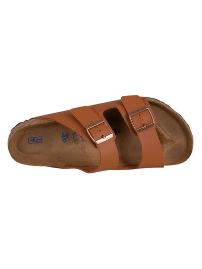 Birkenstock Arizona Birko-flor Softfootbed, Unisex Adults’ Mules, Ginger Brown, us:7.5