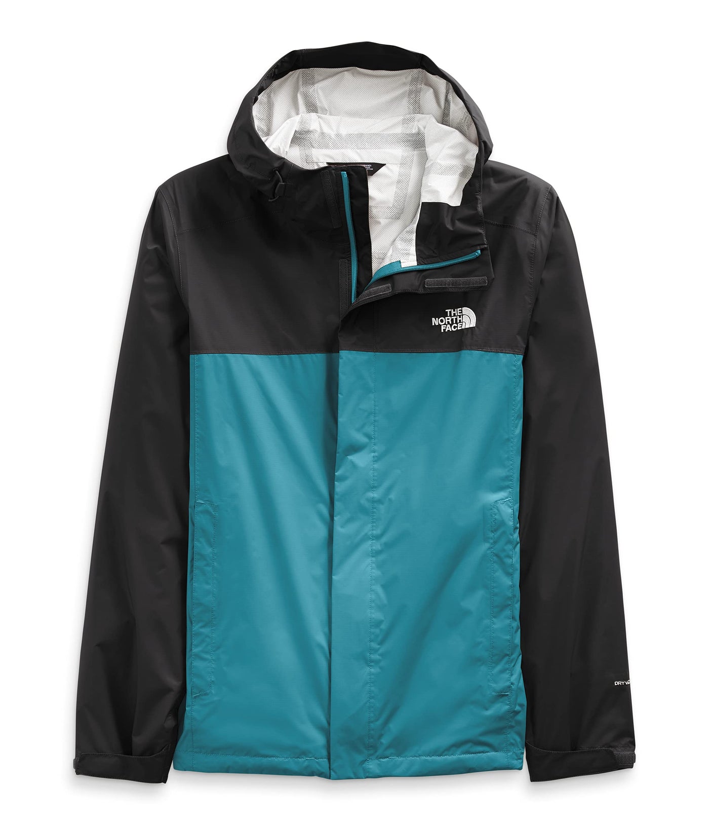 THE NORTH FACE Venture 2 Hooded Jacket - Men's Storm Blue/TNF Black, XXL