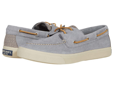 Sperry Mens Shoes Men's PLUSHWAVE DOCK SLIDE Flat Sandal, GREY, 9