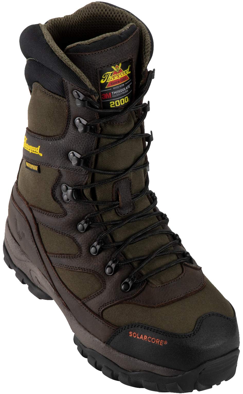 Thorogood Men's 864-4169 Mountain Ridge Insulated With Solarcore Boot, Maxi Brown - 10 W