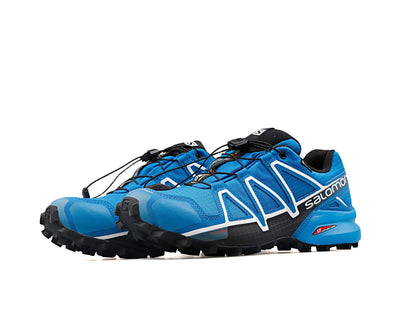 Salomon Men's Speedcross 4 GORE-TEX Trail Running Shoes 8.5 Blue Sky Diver Indigo Bunting Black