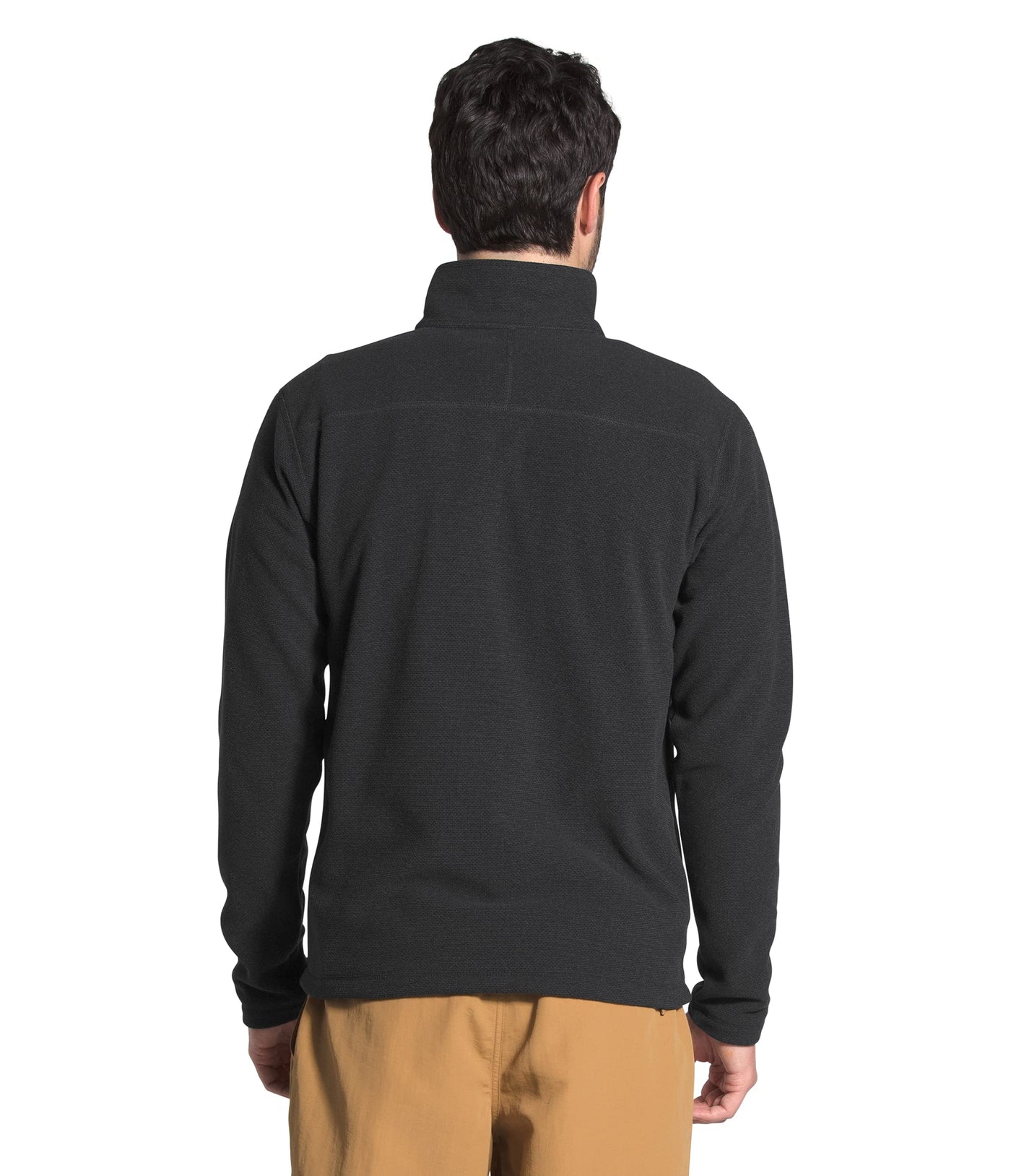 Men's Textured Cap Rock 1/4 Zip Fleece X-Large Asphalt Grey