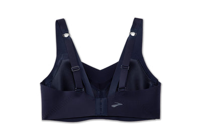 Brooks Women's Underwire Sports Bra for High Impact Running, Workouts & Sports with Maximum Support - Navy - 36 E