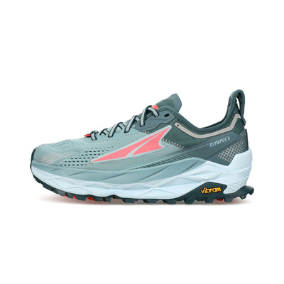 ALTRA Women's Olympus 5 Trail Running Shoe Dusty Teal