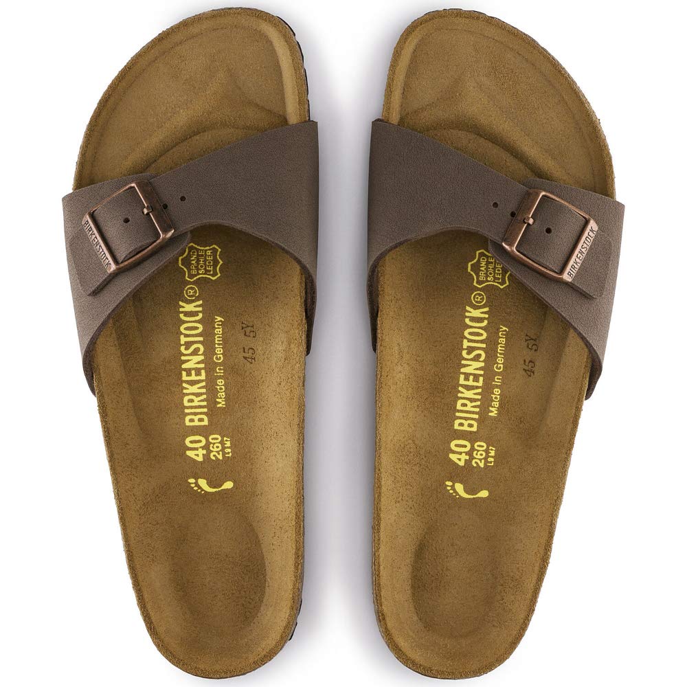 Birkenstock Women's Madrid Mocca Birko Flor Sandals 37 M EU