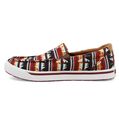 Twisted X Men's Hooey Slip-On Loper, Moc Toe, Totem Multi, 8.5 M