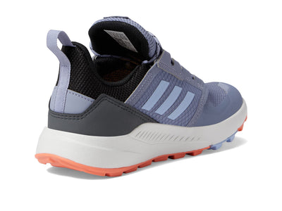 adidas Girl's Terrex Trailmaker Rain.RDY Hiking Shoes (Little Kid/Big Kid) Silver Violet/Blue Dawn/Black 2 Little Kid M