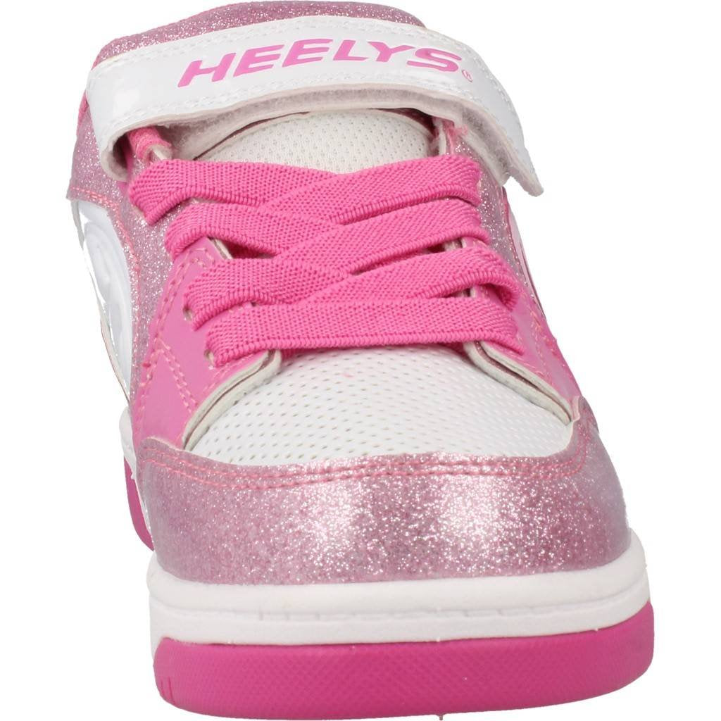 HEELYS Girl's Plus X2 (Little Kid/Big Kid) Light Pink/White 12 Little Kid M