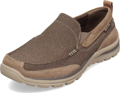 Skechers Men's Superior Milford 11.5 X-Wide Light Brown