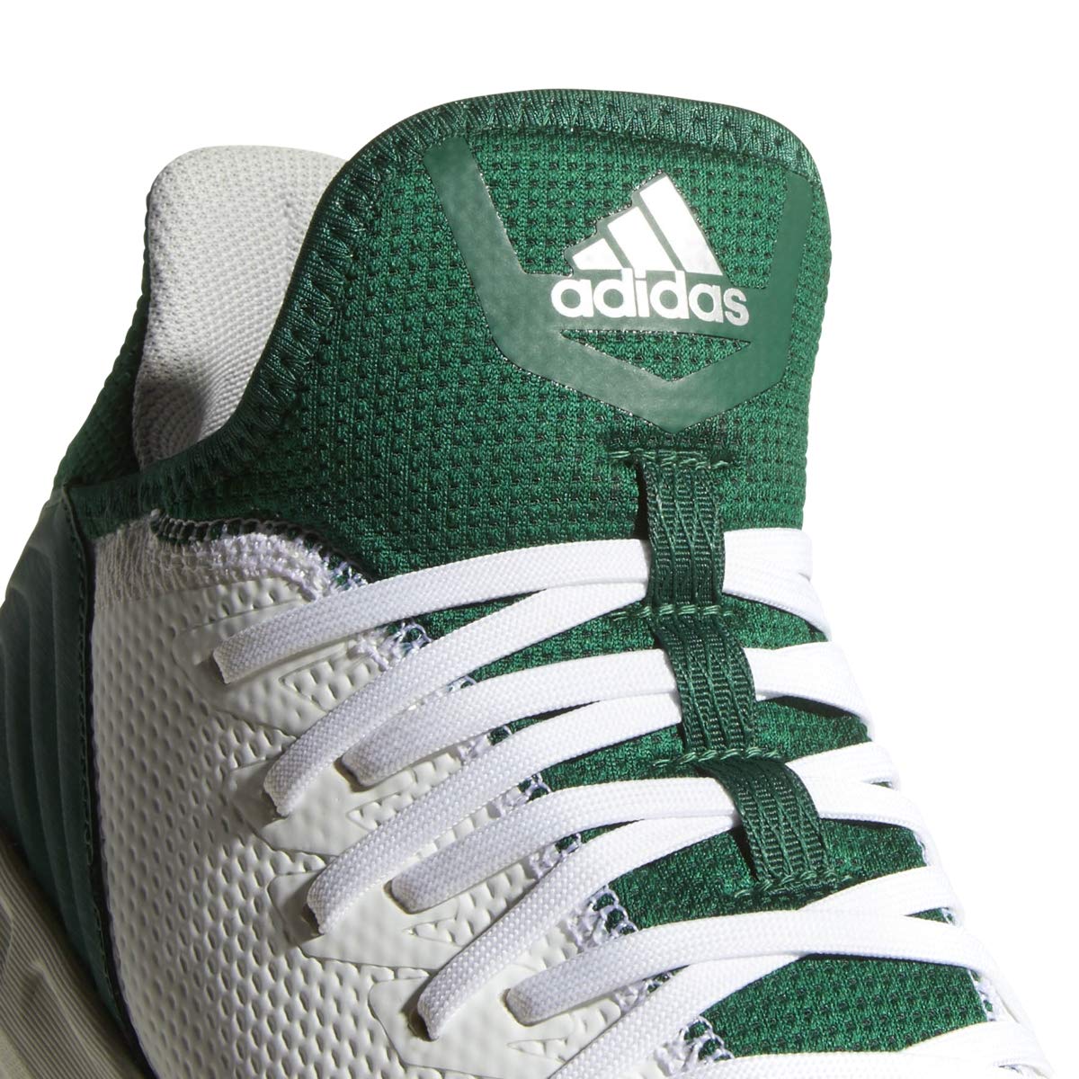 adidas Icon 4 Cleat - Mens Baseball White/Dark Green