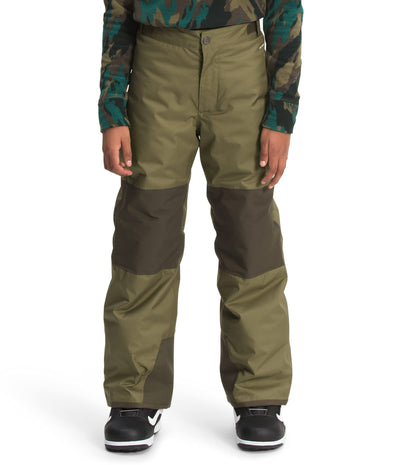 THE NORTH FACE Boys' Freedom Insulated Pant, Burnt Olive Green, X-Small