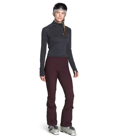 THE NORTH FACE Women's Snoga Pant, Root Brown, 2-REG