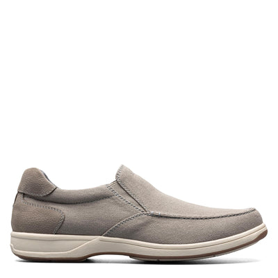 Florsheim Lakeside Canvas Moc Toe Slip On Mens Slip On 105 2E US Grey