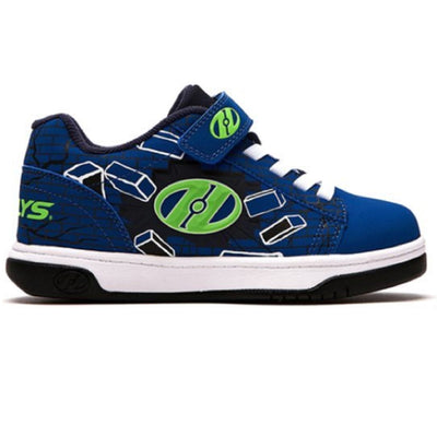 HEELYS Boy's Dual Up (Little Kid/Big Kid/Adult) 1 Blue/Green