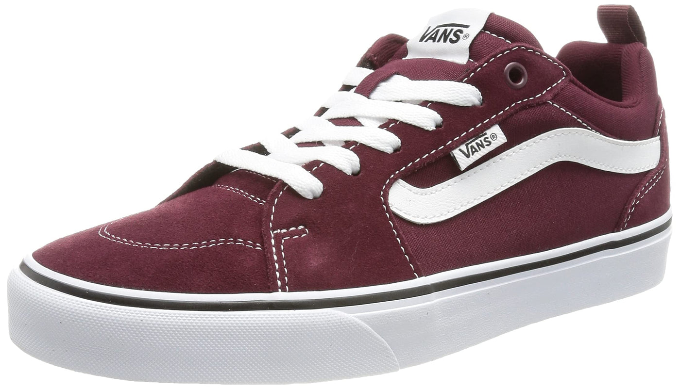 VANS Men's Low-Top Trainers Sneaker, Suede Canvas Port Royale White, 10.5