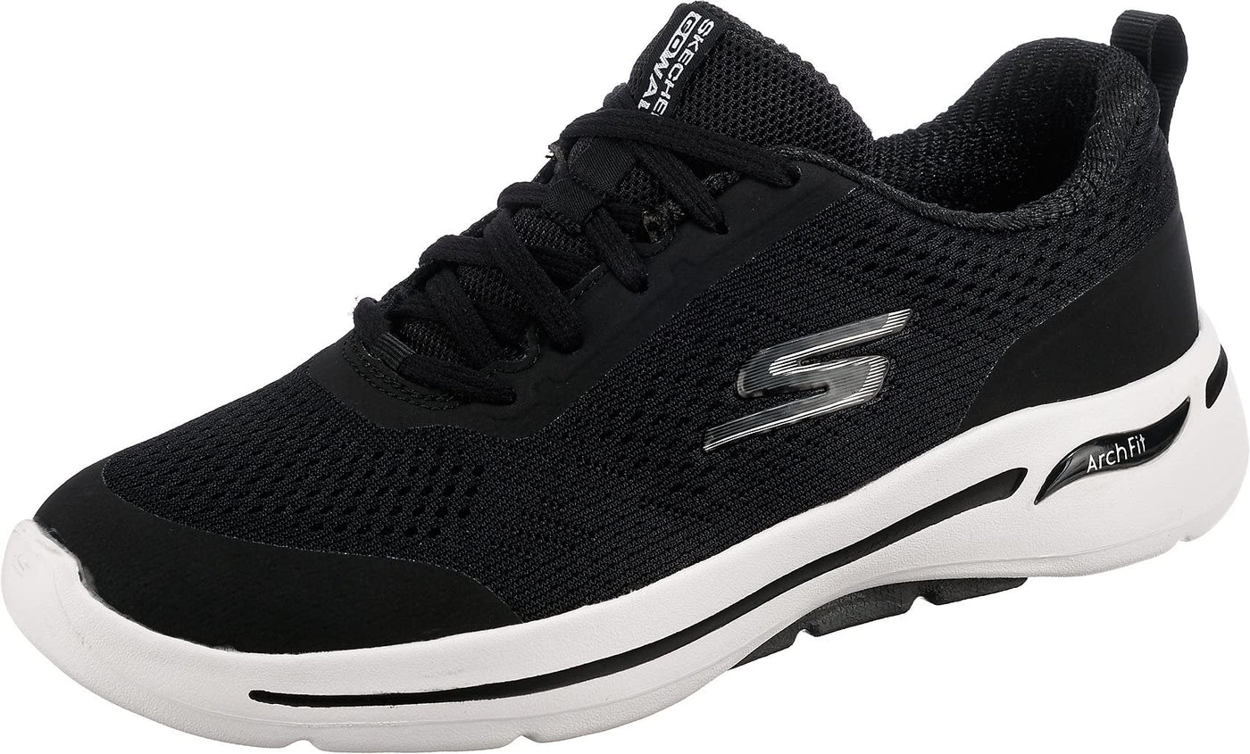 Skechers Performance Go Walk ArchfitMotion Breeze Womens Walking 10 BM US Blackwhite