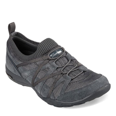 Skechers Women's Arch Fit Comfy-Bold Statement, Charcoal, 8