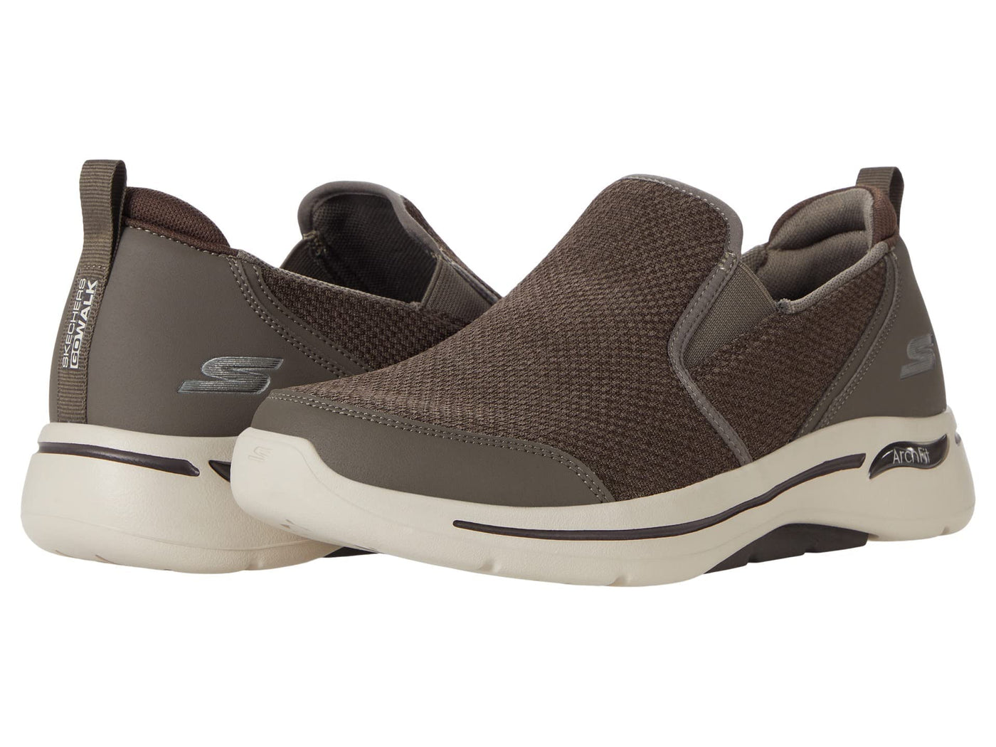 Skechers Go Walk Arch Fit - Goodman Taupe 12 D (M)