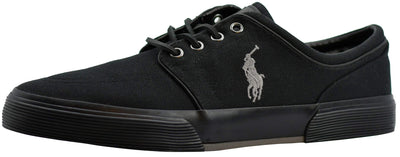 Polo Ralph Lauren Men's Faxon Low 7.5 Black/Grey