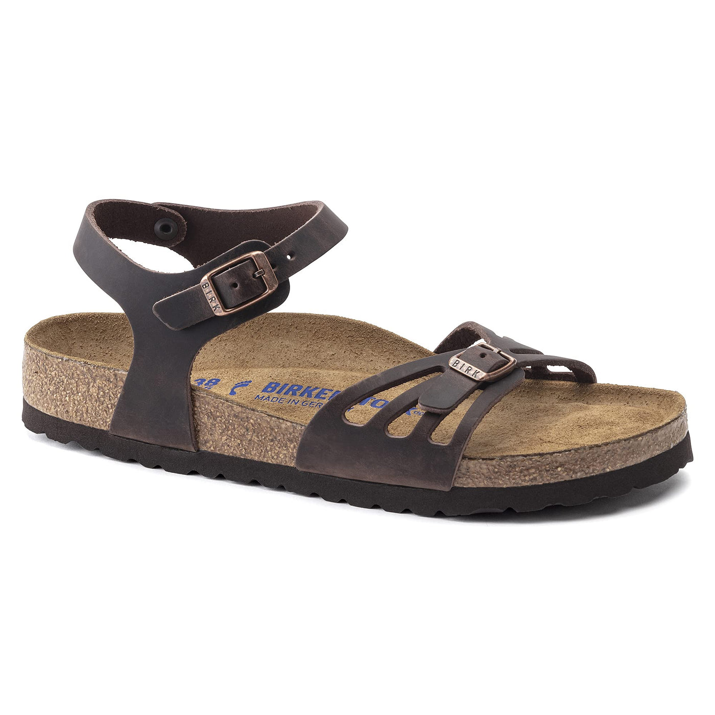 Birkenstock Bali Soft Footbed Habana Oiled 42 Narrow