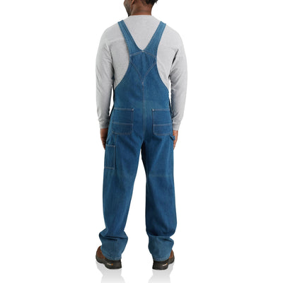 Carhartt Men's Loose Fit Denim Bib Overall 40W x 32L Darkstone