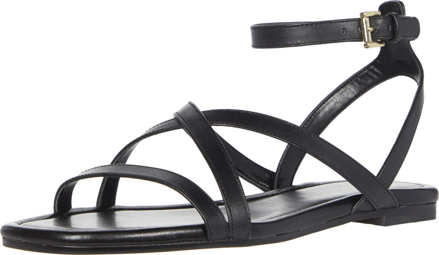 MICHAEL Michael Kors Tasha Flat Sandal Black 7.5 M