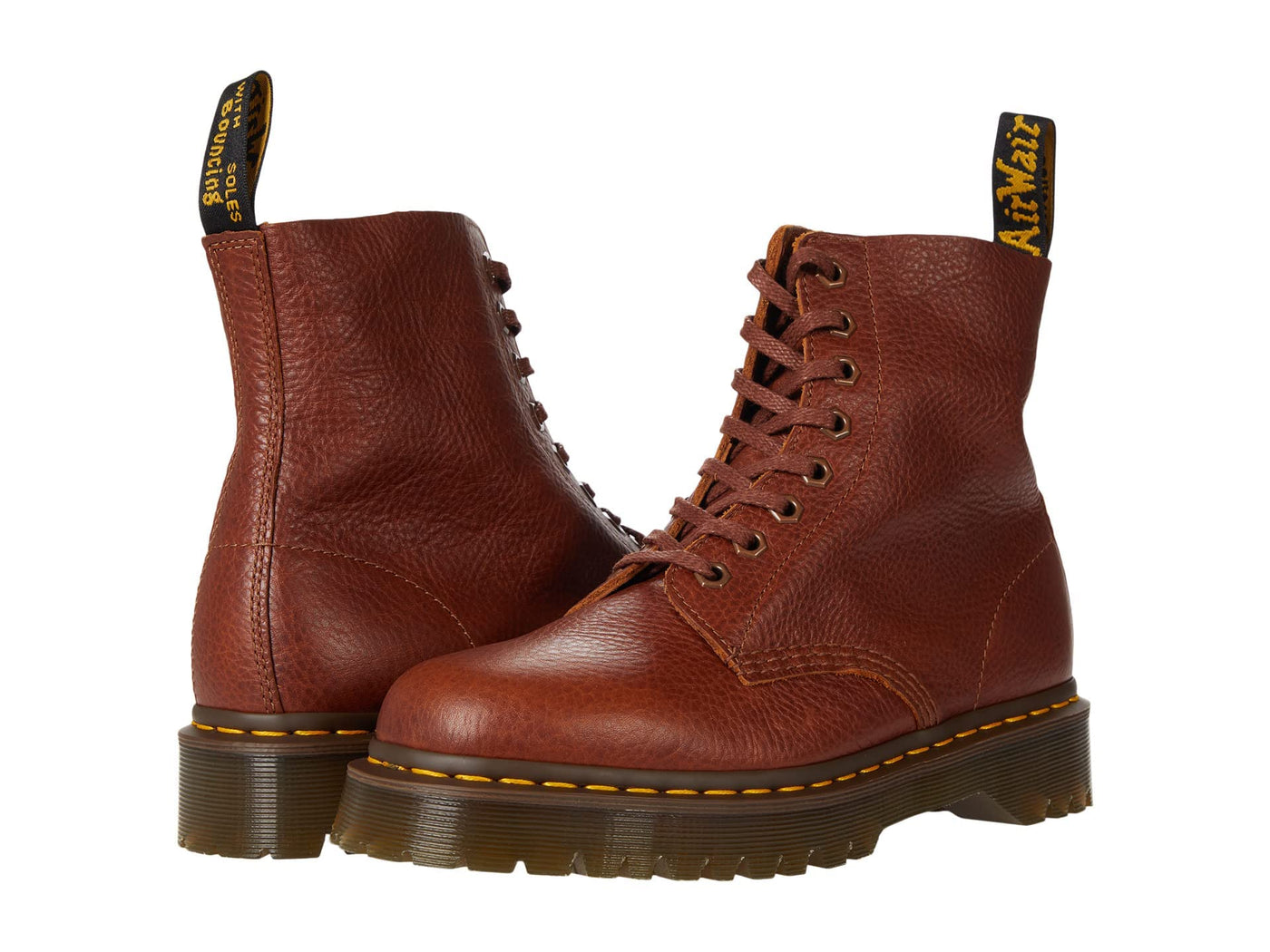 Dr. Martens Men's bovver Boots, Brown, 5.5 AU