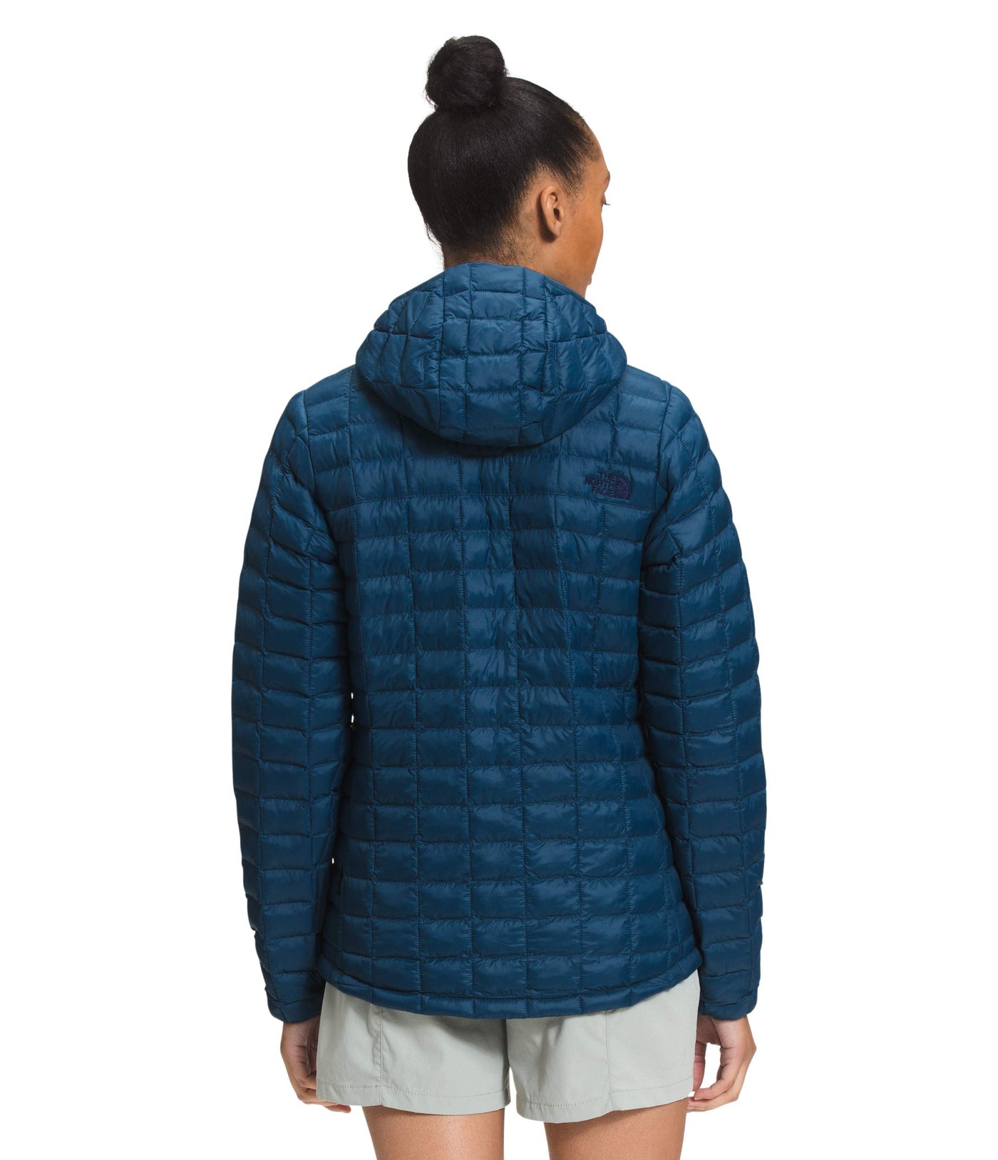 THE NORTH FACE Women's ThermoBall™ Eco Hoodie, Monterey Blue Matte, XS