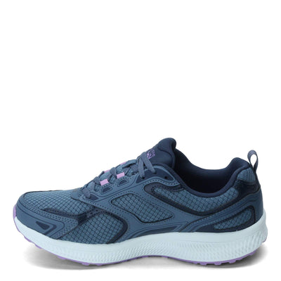 Skechers womens Consistent Sneaker, Blue/Purple, 8 US