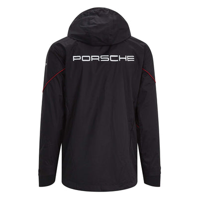 Porsche Motorsport Team Black Rain Jacket w/Motorsport Kit (3XL)