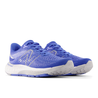 New Balance Women's, Fresh Foam 880 v2 Running Shoe 12 Wide Bright Lapis/Light Aluminum