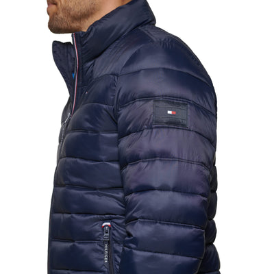 Tommy Hilfiger Men's Legacy Ultra Loft Lightweight Packable Puffer Jacket (Standard and Big & Tall) Medium Midnight