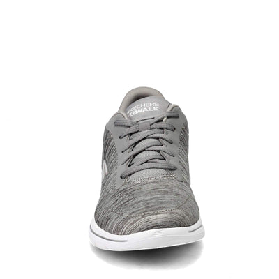 Skechers Women's Go Walk 5 True Sneaker, Grey, 8.5