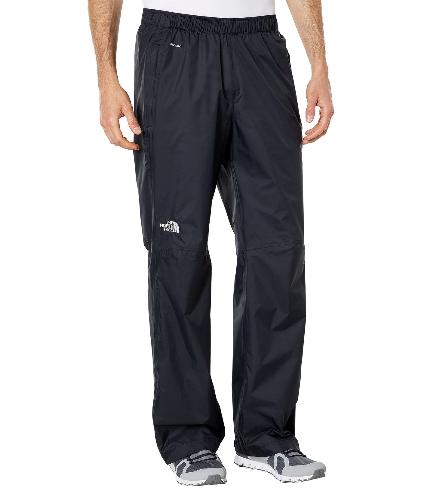 The North Face Men's Venture 2 Half Zip Pant, TNF Black/TNF Black/Mid Grey, M-SHT