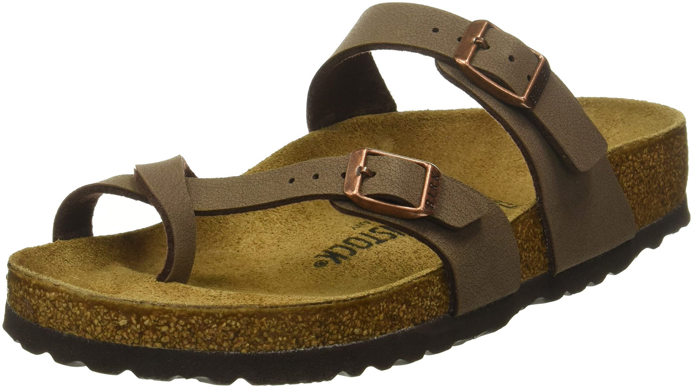 Birkenstock Women's Slide, Mocca, 9