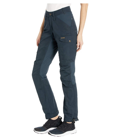 Fjällräven Kaipak Trousers Curved Dark Navy 38 (US Womens 6-8) 30