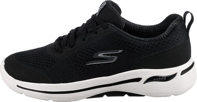 Skechers Performance Go Walk ArchfitMotion Breeze Womens Walking 10 BM US Blackwhite