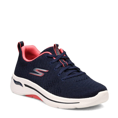 Skechers Performance Go Walk Arch FitUnify Womens Sneaker 9 BM US NavyCoral