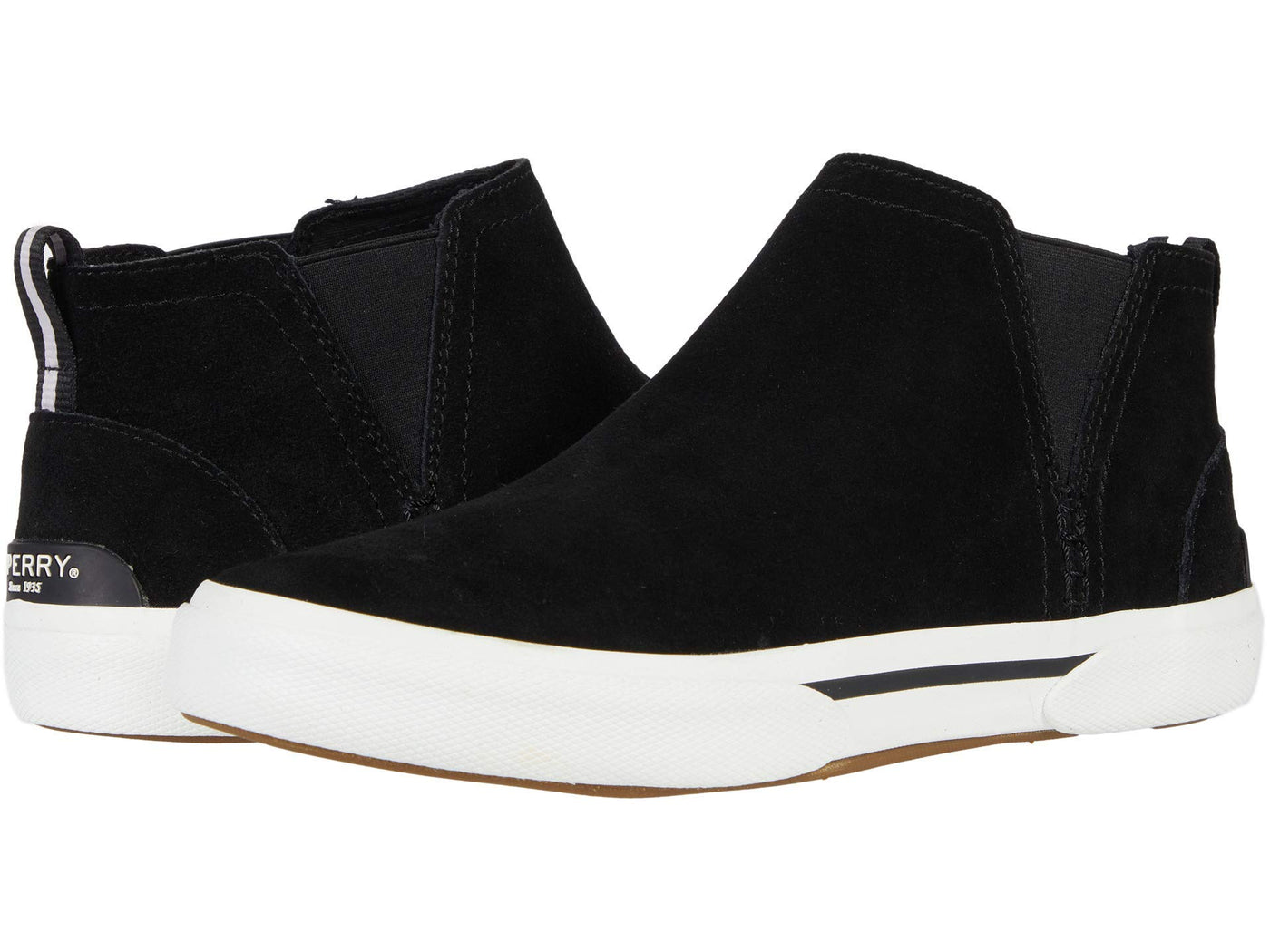 Sperry Pier Wave Slip-On Boot 6 Black