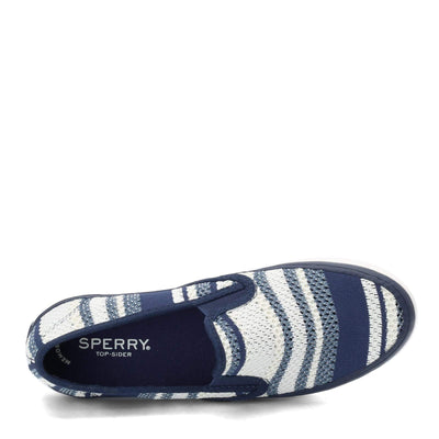 Sperry Women's, Seaside Slip-On Navy Multi 7.5 M