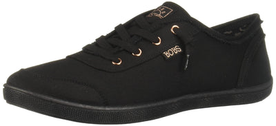 Skechers Women's Bobs B Cute Sneaker, Black/Black, 9